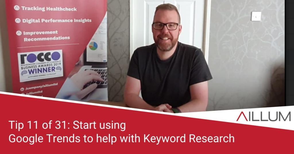 Google Trends for Keyword Research