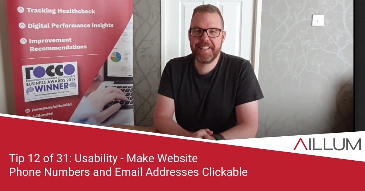 Make Website Phone Numbers and Email Addresses Clickable
