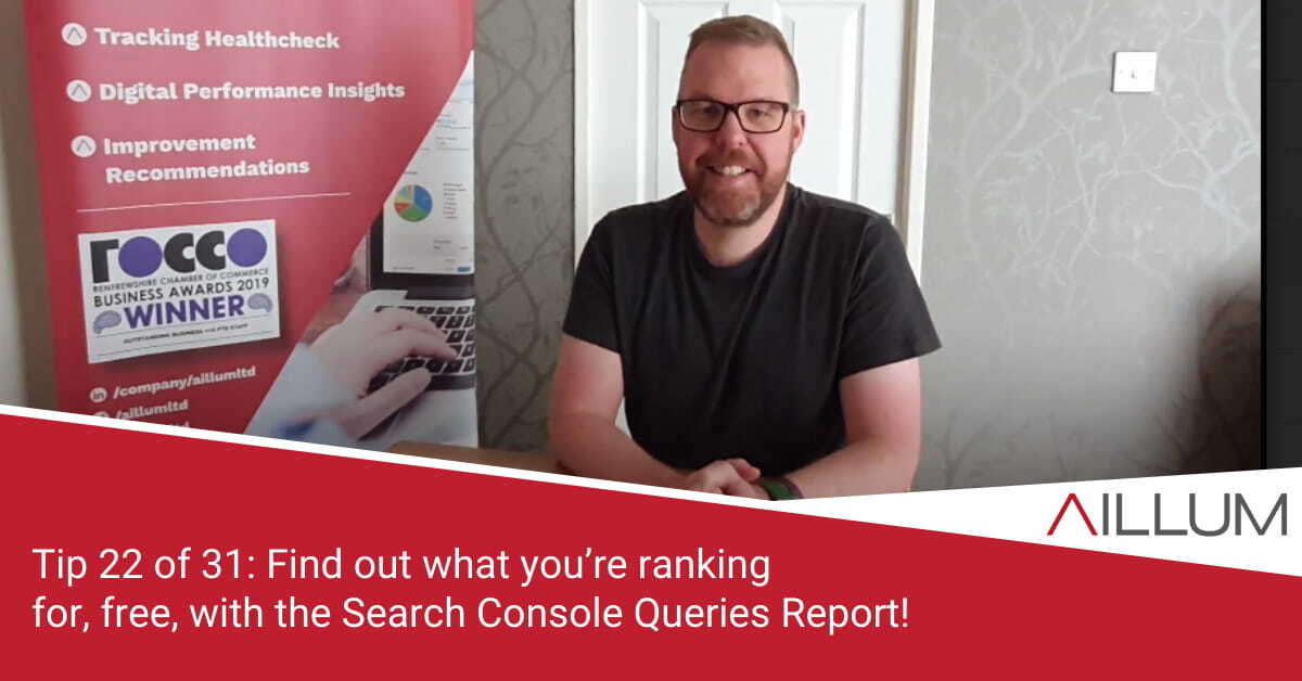 Search Console Queries Report