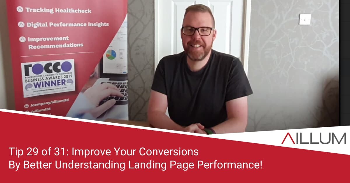 Google Analytics Landing Pages Reports