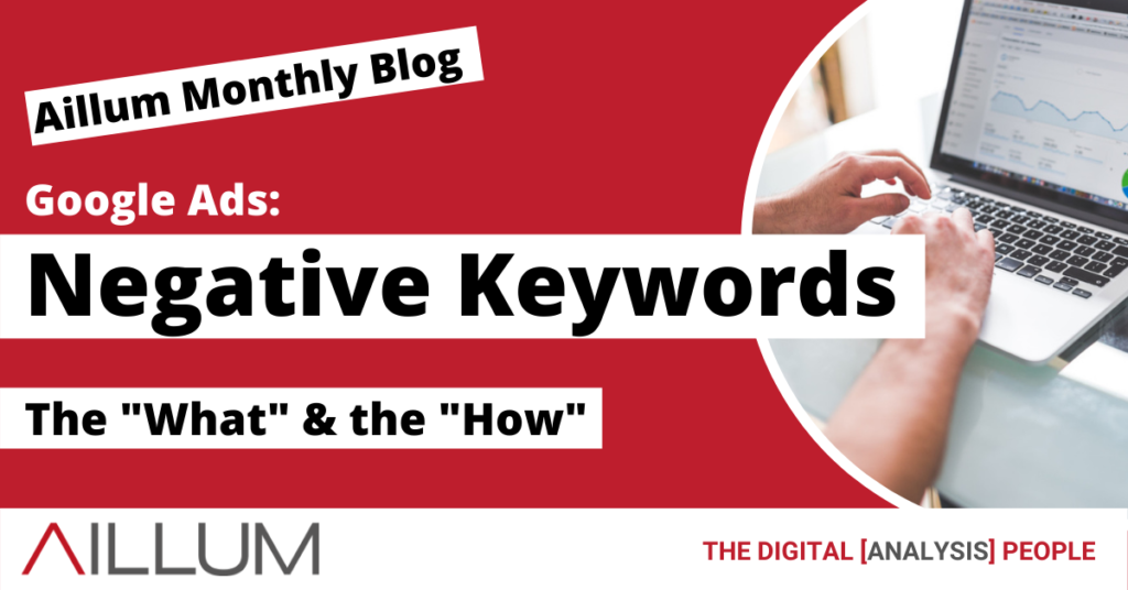 April Blog - Negative Keywords